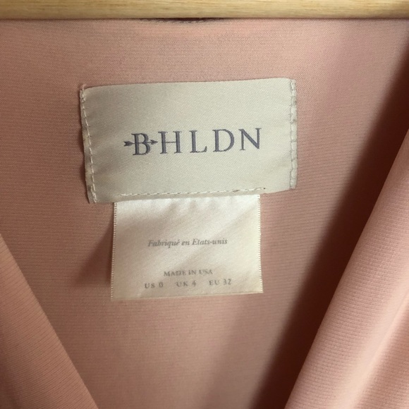 BHLDN Blush Bridesmaid Mendoza Dress - Picture 4 of 5